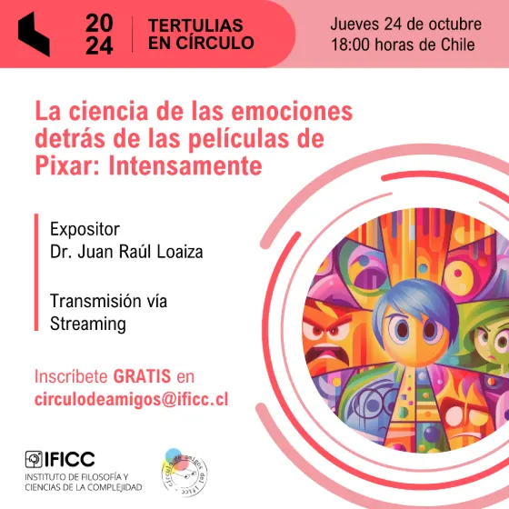 Afiche: La ciencia de las emociones detrás de las películas de Pixar: Intensamente