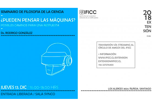 Afiche ¿Pueden Pensar las Máquinas? Posibles caminos para una respuesta?