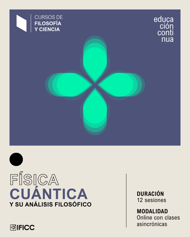 Afiche Física Cuántica y su Análisis Filosófico