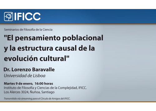 Afiche El pensamiento poblacional y la estructura causal de la evolución cultural