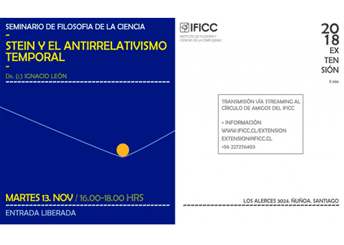 Afiche Stein y el Antirrelativismo Temporal
