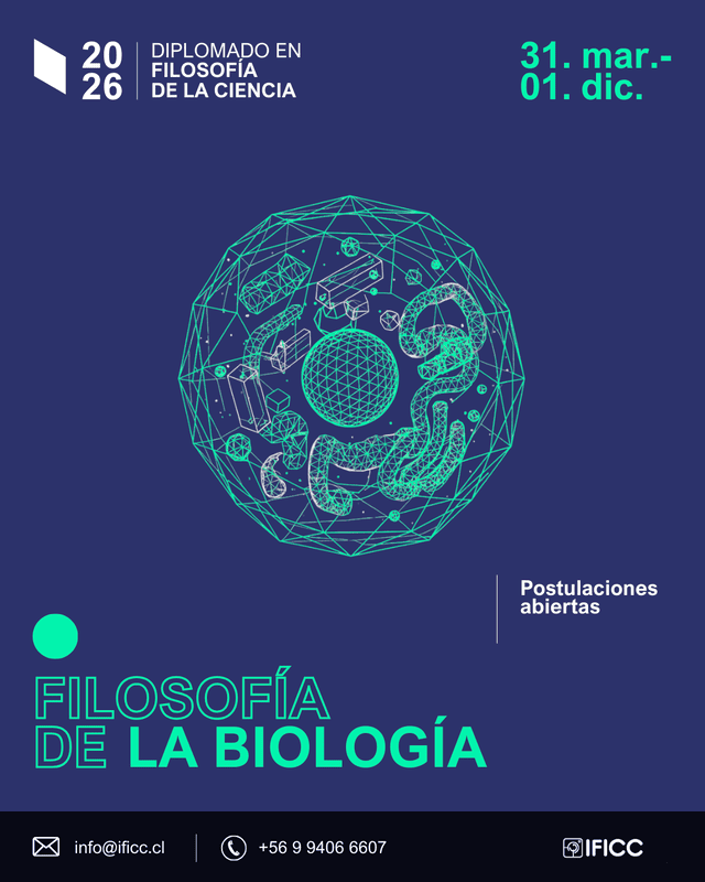 Afiche Filosofía de la Ciencia Mención Filosofía de la Biología